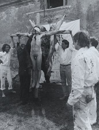 NITSCH HERMANN Vienna 1938Orgien und Mistherien Theater, 1975fotografia in...