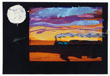 SCHIFANO MARIO Homs (Libia) 1934 - Roma 26/01/1998Senza titolo,...