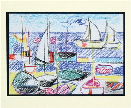 PAULUCCI ENRICO Genova 03/10/1901 - Torino 22/08/1999Porto e barche,...