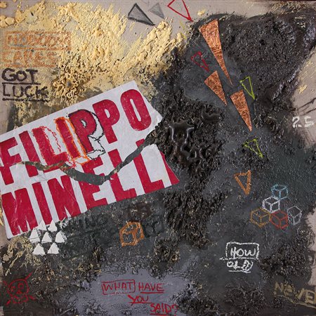 MINELLI FILIPPO Brescia 1983Got luck, 2008tecnica mista e collage su tela cm....