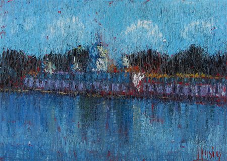 MASIA ROBERTO Iglesias (Ca) 20/02/1958Budapest, riflessi sul Danubioolio su...