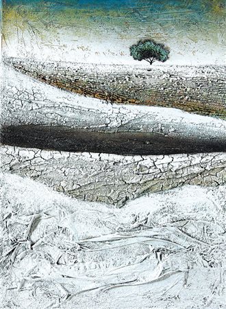 PASCHETTA MARIO Milano 27/04/1949Landscapemalte e terre naturali su tela cm....