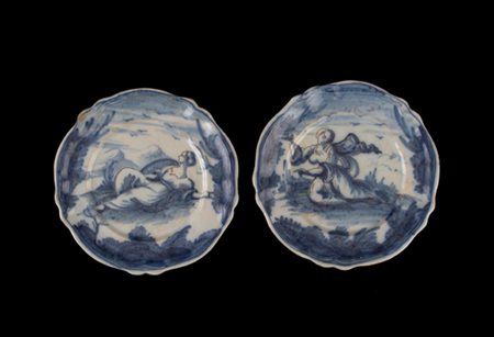 Two ceramic plates. Savona