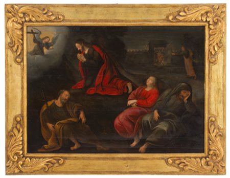 Painting "JESUS IN THE OLIVE GARDEN"