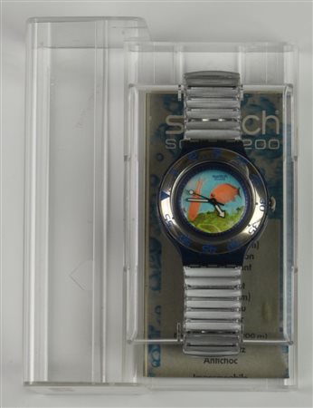 SWATCH SCUBA, 1994 mod. DECOMPRESSION, cod. SDN112 anno 1994 Completo di...