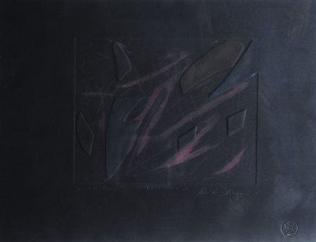 Daniele Fiorani SENZA TITOLO Tecnica mista su cartoncino, cm. 49,5x69,3....