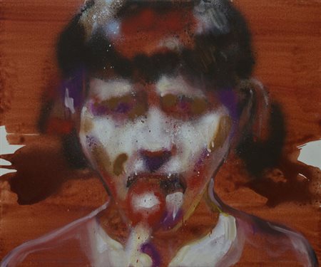 Maja Vukoje SENZA TITOLO, 2003 Acrilico su tela, cm. 50x60.Opera firmata sul...