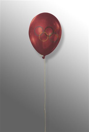 Michelangelo Pistoletto OLYMPIC BALLOON, 1983 Serigrafia su alluminio, cm....