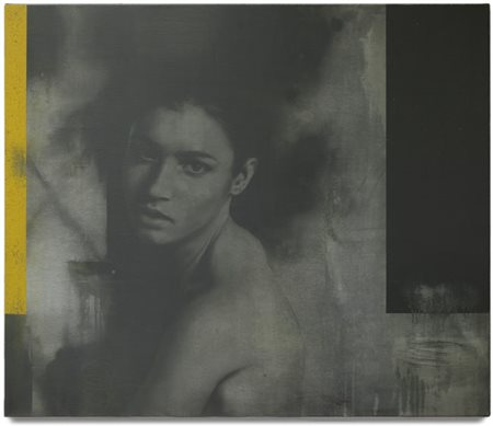 John Van der Valk MADONNA 486, 2010 Tecnica mista ed olio su tela, cm....