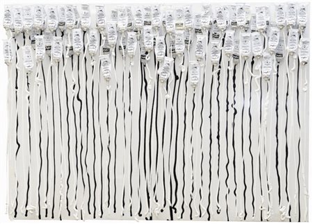 Arman SUPERPOSITION, 2001 Acrilico e tubetti su tela e perspex, cm....