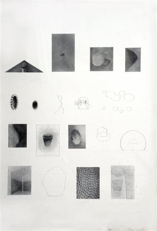 Ettore Spalletti SENZA TITOLO, 1992 Fotolitografia, cm. 69x49. Opera firmata...