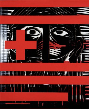 Mimmo Paladino NORD SUD MARI DELL’EST MARI DELL’OVEST, 2010 Serigrafia su...