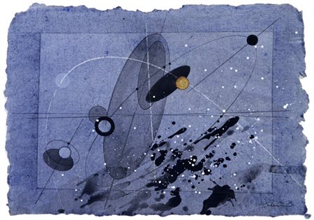 Walter Valentini MATAR, 2006 Tecnica mista su carta a mano, 26x37...