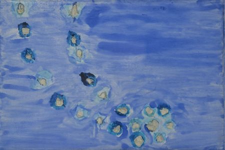 Mario Schifano SENZA TITOLO, 1997 Smalto e collage di oggetti su tela, cm....