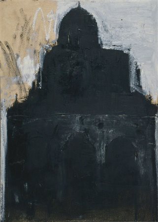 Piero Pizzi Cannella CATTEDRALI, 2003 Olio su tavola, cm. 70x50. Opera...