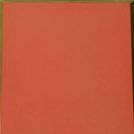 Ettore Spalletti PICCOLO ROSSO PORPORA, 2010 Impasto di colore su tavola, cm....