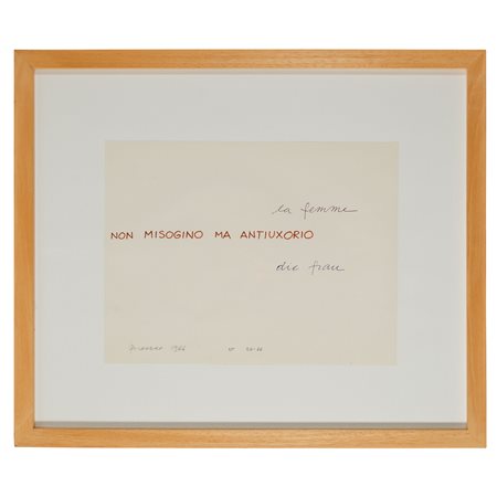 Sarenco (Isaia Mabellini) | 1945 - 2017