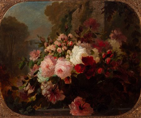 Jean-Pierre Moynet (Parigi 1819-1876)  - Fiori