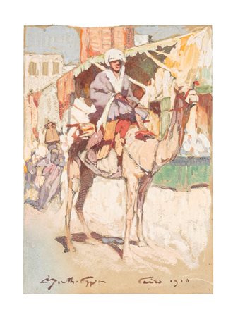 Mario Moretti Foggia (Mantova 1882-Pecetto di Macugnaga 1954)  - Cairo, 1910