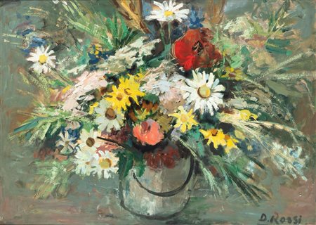 Dino Rossi (Bernareggio 1904-1982)  - Vaso di fiori