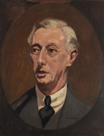 Carlo Prada (Milano 1884-1960)  - Autoritratto, 1931