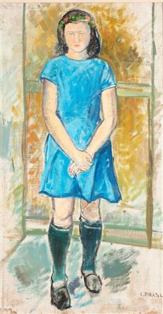 Carlo Prada (Milano 1884-1960)  - Bambina