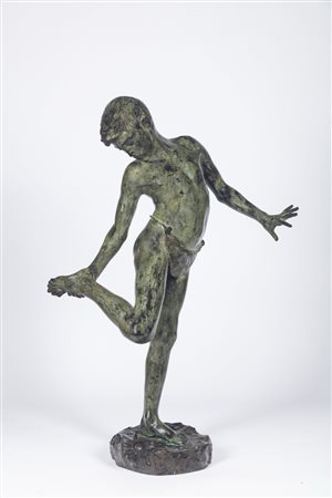 Annibale De Lotto (San Vito di Cadore 1877-Venezia 1932)  - Il granchio