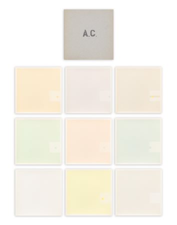 ANTONIO CALDERARA (1903-1978) - Antonio Calderara. Quadrat, 1973