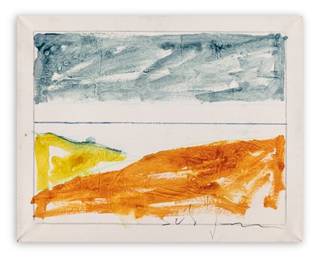 MARIO SCHIFANO (1934-1998) - Senza Titolo, anni '70