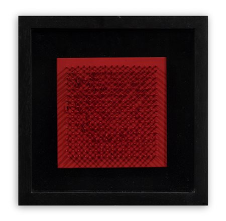 BERNARD AUBERTIN (1934-2015) - Tableau clous, 1970