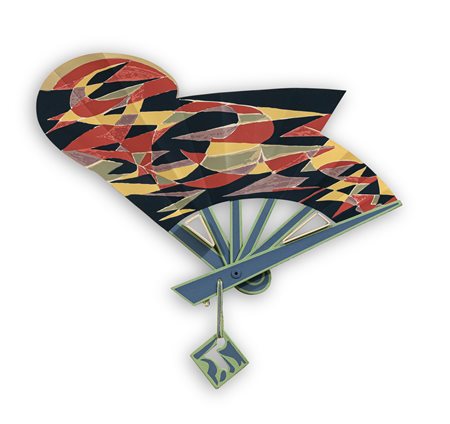 GIACOMO BALLA (1871-1958) - Ventaglio futurista