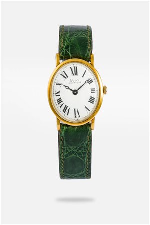 GUCCI<BR>Mod. "Boutique Ovale", anni '70
