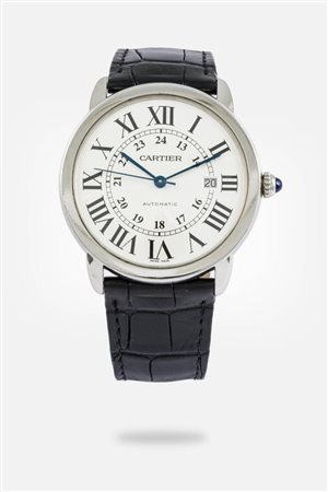 CARTIER<BR>Mod. "Ronde Solo XL" ref. 3802 serie recente