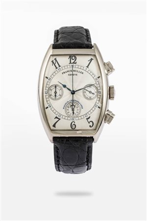 FRANCK MULLER<BR>Mod. "Casablanca Chronograph Magnum" ref. 6850, anni 2000