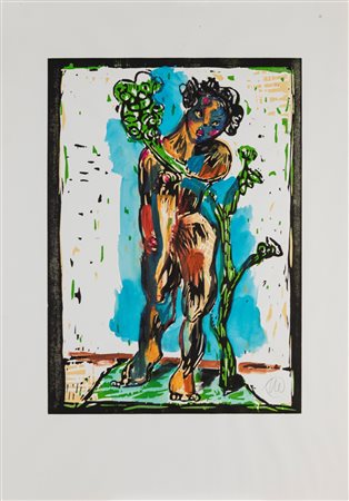 Markus Lupertz (Liberec 1941)  - Senza titolo