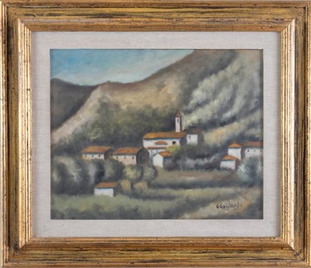 Giuseppe Gagliardi (Bologna 1902 - 2005). Paesaggio.