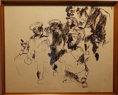 Pino Reggiani (Forlì 1937 - Roma 2022). Senza titolo, 1963.