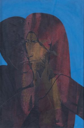 Alfio Rapisardi (Firenze 1929 - 2018). Incontro, 1971. 
