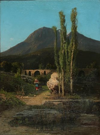 Alessandro La Volpe Lucera 1820 – Roma 1887 Monte Finestra – Cava dei Tirreni...