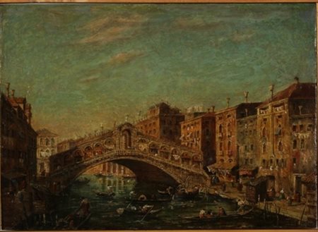 Sebastiano Cora Venezia Olio su tavoletta, cm. 25 x 35