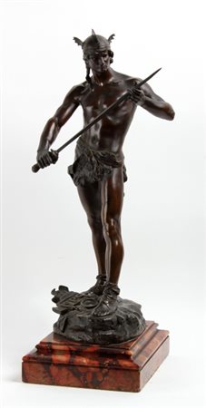 Andre Paul, Arthur Masoulle Francia 1851 – 1901 Le gaulois vainqueur, 1880...