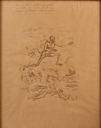 ORFEO TAMBURI Jesi 1906 - Parigi 1994 Illustrazioni per libro, 1933 Quattro...