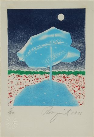 JAMES ROSENQUIST Grand Forks - North Dakota 1933 Delivery hat, 1971...