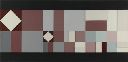 GIANCARLO BARGONI Genova 1936 Espansione cromoplastica, 1965 Olio e collage...