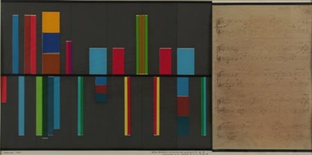 LUIGI VERONESI Milano 1908 - 1998 Anton webern variazione per piano, 1972...