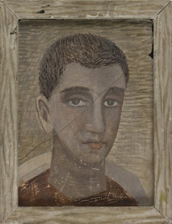 GINO SEVERINI Cortona 1883 - Parigi1966 Testa di Apostolo, 1927 ca. Dipinto...