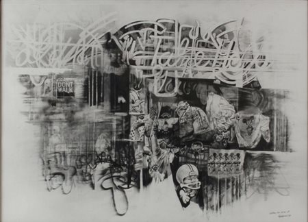 RENZO VESPIGNANI Roma 1924 - 2000 Arthur Avenue, 186 st. New York, 1988...