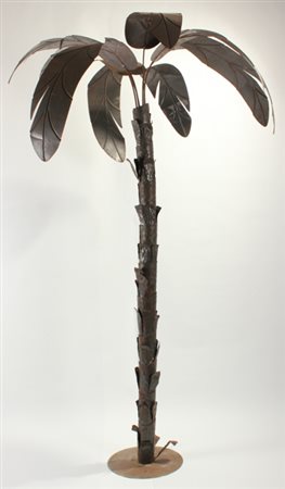 MARIO SCHIFANO Homs 1934 - Roma 1998 Costruzione per oasi, 1970 Scultura in...