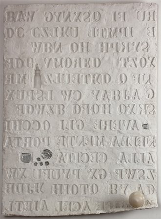 H.H. LIM Malaysia 1954 Senza titolo Scultura a foglio in bassorilievo in...