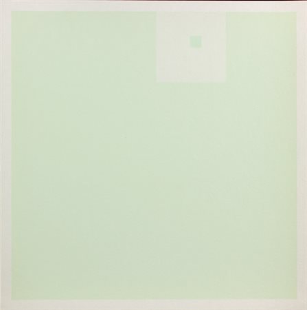 ANTONIO CALDERARA Abbiategrasso 1903 - 1978 Senza titolo, 1973 Otto...